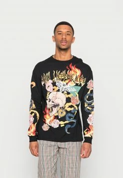 YOURTURN GRAPHIC SHIRT UNISEX - Maglietta A Manica Lunga - Black