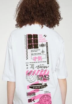 YOURTURN GRAPHIC TEE UNISEX - T-shirt Con Stampa - White -Sconto YOURTURN in Italia e27c1778b2a34d8baff0171fa4465c52