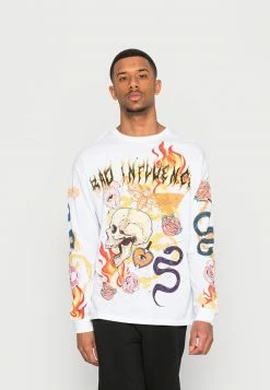 YOURTURN GRAPHIC SHIRT UNISEX - Maglietta A Manica Lunga - White