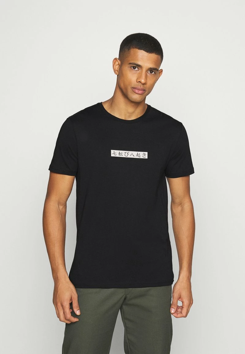 YOURTURN Unisex T-shirt Con Stampa - Black 3 YOURTURN Unisex T-shirt Con Stampa - Black