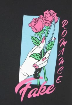 YOURTURN UNISEX - T-shirt Con Stampa - Black 7 YOURTURN UNISEX - T-shirt Con Stampa - Black -Sconto YOURTURN in Italia e65e1cc8c0ce4a05b6cc0664620c1d1a