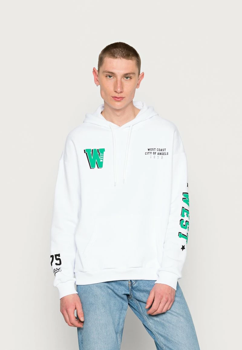 YOURTURN UNISEX - Felpa Con Cappuccio - White 3 YOURTURN UNISEX - Felpa Con Cappuccio - White