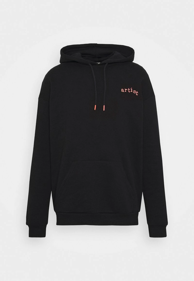 YOURTURN Felpa Con Cappuccio - Black, Unisex 7 YOURTURN Felpa Con Cappuccio - Black, Unisex - immagine 5