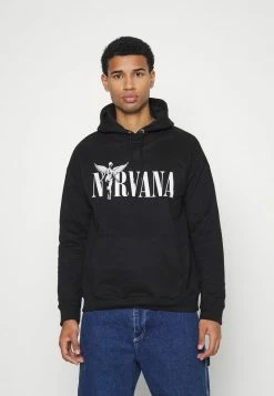 YOURTURN NIRVAN PRINT HOODIE UNISEX - Felpa Con Cappuccio - Black -Sconto YOURTURN in Italia f4276b848f0e4f5abdaa22e819f08ca9