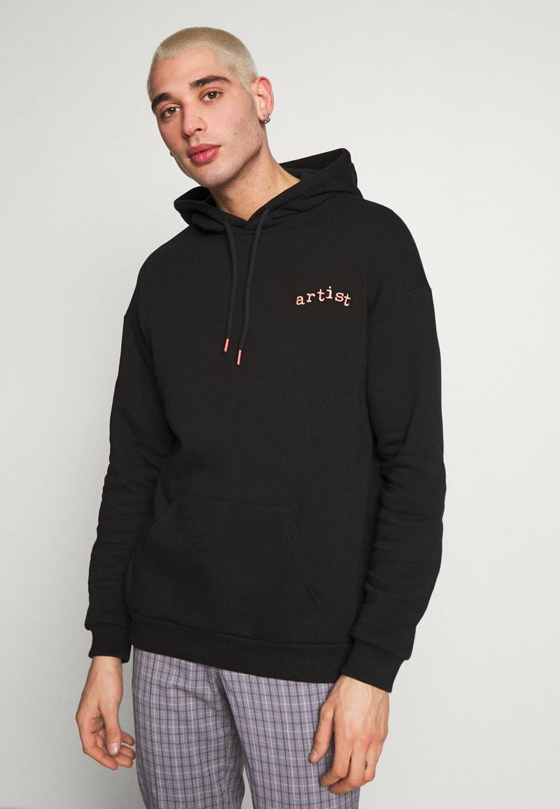 YOURTURN Felpa Con Cappuccio - Black, Unisex 5 YOURTURN Felpa Con Cappuccio - Black, Unisex - immagine 3