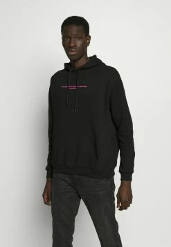 YOURTURN UNISEX - Felpa Con Cappuccio - Black