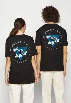 YOURTURN GRAPHIC TEE WINCENT WEISS UNISEX - T-shirt Con Stampa - Black -Sconto YOURTURN in Italia fdd6095df9164e76a75ab50f140f1f10