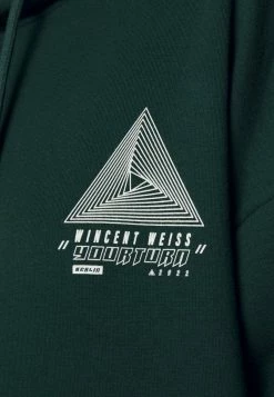 YOURTURN WINCENT WEISS TRIANGLE LOGO UNISEX - Felpa Con Cappuccio - Dark Green -Sconto YOURTURN in Italia fdf2c04c51684dfdbe593f61b73ba40b