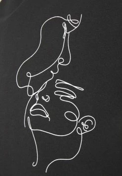 YOURTURN UNISEX - T-shirt Con Stampa - Black -Sconto YOURTURN in Italia feba4cab0139458eb8ce1cd16df43525